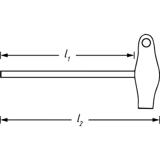 Hazet 866BH-14 elescopic Bit Holder with T-Handle