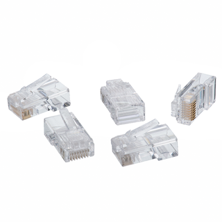 Ideal 86-396 CAT5e RJ-45 8P8C Modular Plugs - 100/Pack