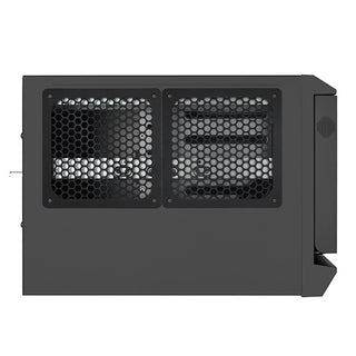 SilverStone Technology CS381B Micro-ATX/Mini-DTX/Mini-Itx 8 Bay Hot Swap 2.5"/3.5" SAS-12G/SAS-6G NAS Storage Case with 2X 120mm Dual Ball Bearing Fan