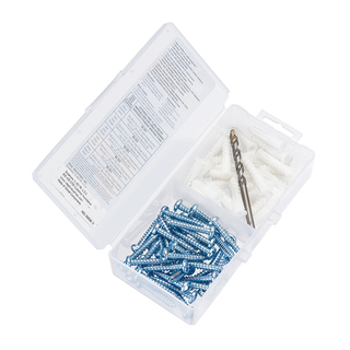 Ideal 90-054 Flange Anchor Kit, White, 14-16, #14 x 1-1/2" Screws