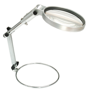 Eclipse 902-240 2D(1.5X) Foldable Stand Magnifier – 5″ Diameter