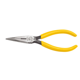 Klein Tools D203-6 Standard 6" Long-Nose Pliers Side-Cutting