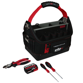 Wiha Tools 91239 Red Stripe Jumbo TECH OT-LC Set