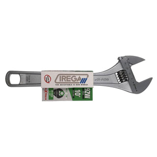 Irega 92W10 Spanner  Xtra Wide Opening Adjustable Wrench 10 Inch