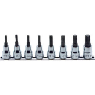 Koken RS3025/8-IP 3/8 Inch Sq. Dr. Bit Socket set TORX® Plus 20IP-55IP 8 Pieces