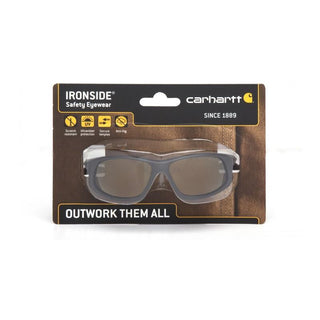 Carhartt CHB690DTCC Antique Mirror Anti-Fog Lens with Black/Tan Frame