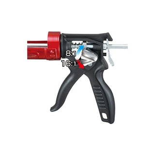 Tajima Tools CNV-100RS Convoy RS, Ratio Switchable High-Thrust Rotary Caulk Gun, 310 ml / 1/10 Gallon