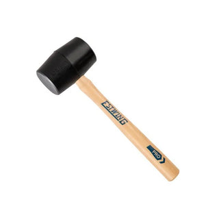 Estwing DH-12 Deadhead Rubber Mallet, Wood Handle 12 Oz