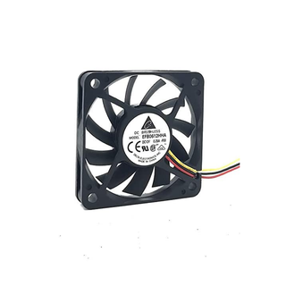 Delta Electronics EFB0612HHA 12V Cooling Fan, 60 x 60 x 10 mm