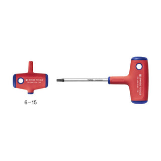 PB Swiss Tools PB 1408.10-60 Cross-Handle Screwdrivers, TORX® Plus TXP10