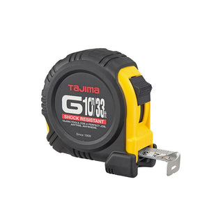 Tajima Tool G-33/10MBW G-Series, Standard/Metric Scale 33 Ft / 10 m x 1 Inch Steel Blade