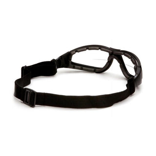 Pyramex GB4010STR15 XSG Reader - Clear +1.5 H2X Anti-Fog Reader Lens with Black Strap/Temples