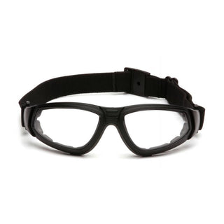 Pyramex GB4010STM XSG - Black Frame/Clear Anti-Fog Lens