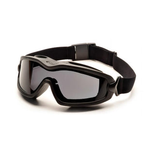 Pyramex GB6420SDT V2G Plus - Gray H2X Anti-Fog Dual Lens with Black Strap