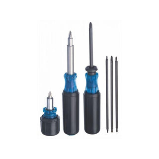 Ideal 30-726 PH/SL/SQ/Nut Driver All-in-one Screwdriver Set 11 Pcs