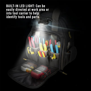 CLC L255 Tech Gear™ 53 Pocket - Lighted Backpack