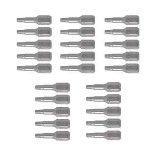 Vessel Tools NTSQ1254P25K Neck Torsion Power Bits, SQ1 x 25.4 mm, Bulk 25 Pc.