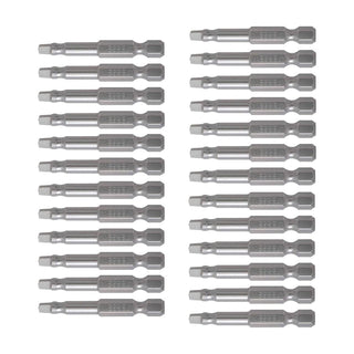 Vessel Tools NTSQ350P25K Neck Torsion Power Bits, SQ3 x 50 mm, Bulk 25 Pc.