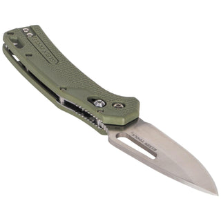 Klein Tools OGK000GNT Resurgence Hunting Pocket Knife, Green & Drop Point