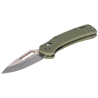 Klein Tools OGK000GNT Resurgence Hunting Pocket Knife, Green & Drop Point