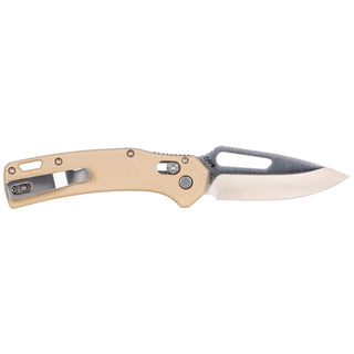 Klein Tools OGK000TNT Resurgence Hunting Pocket Knife, Sand & Drop Point