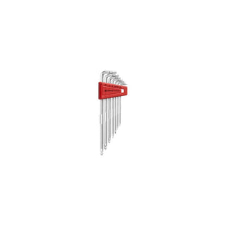 PB Swiss Tools PB 3212.LH-6 Ball Point Hex Key Set, Knurled, L, 7pcs