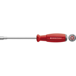 PB Swiss PB 8200.6-90 Swiss Grip Socket Screwdrivers For Hex Screws- 6 mm