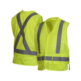 Pyramex RCA25 Type R - Class 2 Hi Vis Lime Safety Vest