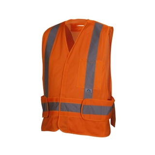 Pyramex RCA25SE Type R - Class 2 Non FR Self Extinguishing Hi Vis Safety Vest