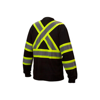 Pyramex RCLTS31 Hi-Vis Long Sleeve Moisture Wicking T-Shirts