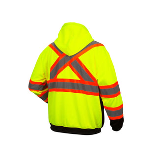 Pyramex RCSZH33 Hi-Vis Premium Zipper Sweatshirt