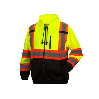 Pyramex RCSZH33 Hi-Vis Premium Zipper Sweatshirt