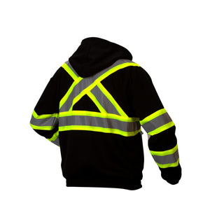 Pyramex RCSZH33 Hi-Vis Premium Zipper Sweatshirt