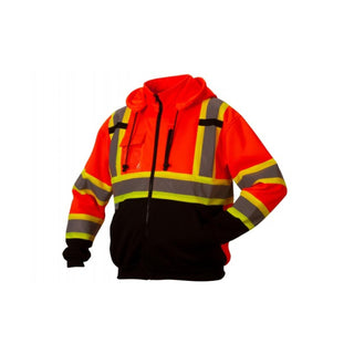 Pyramex RCSZH33 Hi-Vis Premium Zipper Sweatshirt