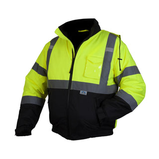 Pyramex RJ3210 Type R - Class 3 Hi-Vis Lime Jacket