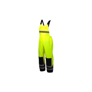 Pyramex RRWB3110 Premium Hi-vis Rainwear Bibs