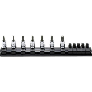 Ko-ken RS2025Z/7-L28 TORX® 1/4"Sq. Dr. Bit Socket Set T10-T40 L.28 mm Z-series 7 Pcs