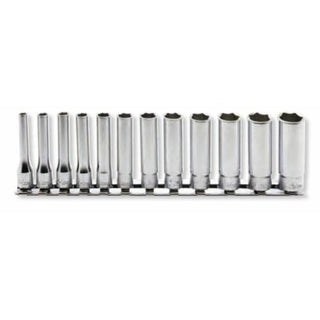 Koken RS2300M/12 Socket Set 4-14mm 6 Point 200mm 12 Pieces 1/4 Sq. Drive