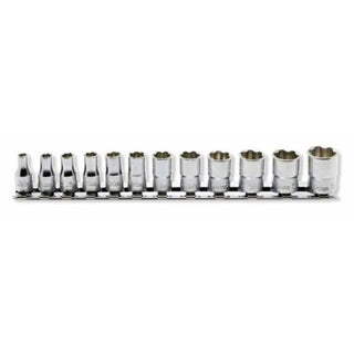 Koken RS2410M/12 1/4 Sq. Dr. Socket set 4-14mm Surface 12 pieces