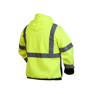 Pyramex RSSH3210 Type R - Class 3 Hi-Vis Lime Sweatshirt