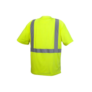 Pyramex RTS21B Type R - Class 2 Hi-Vis T-Shirt with Black Bottom