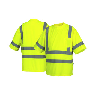 Pyramex RTS34 Type R - Class 3 Hi-Vis T-Shirt with Heat Sealed Tape