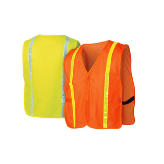 Pyramex RV100 Non-rated Vest - Hi-vis