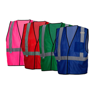 Pyramex RV12 Non-ANSI Color Vests - Enhanced Visibility