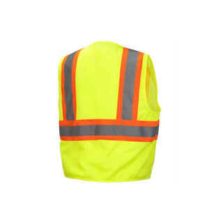 Pyramex Type R - Class 2 Non FR Self Extinguishing Hi-Vis Safety Vest