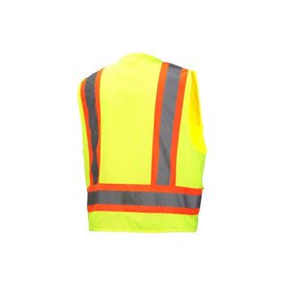 Pyramex Type R - Class 2 Non FR Self Extinguishing Hi-Vis Safety Vest