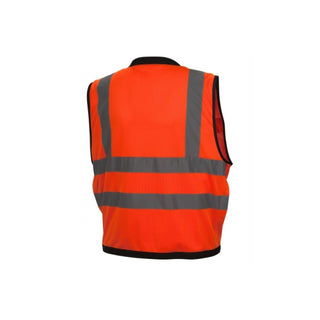 Pyramex RVZ2820 Series Type R - Class 2 Hi-Vis Orange Safety Vest