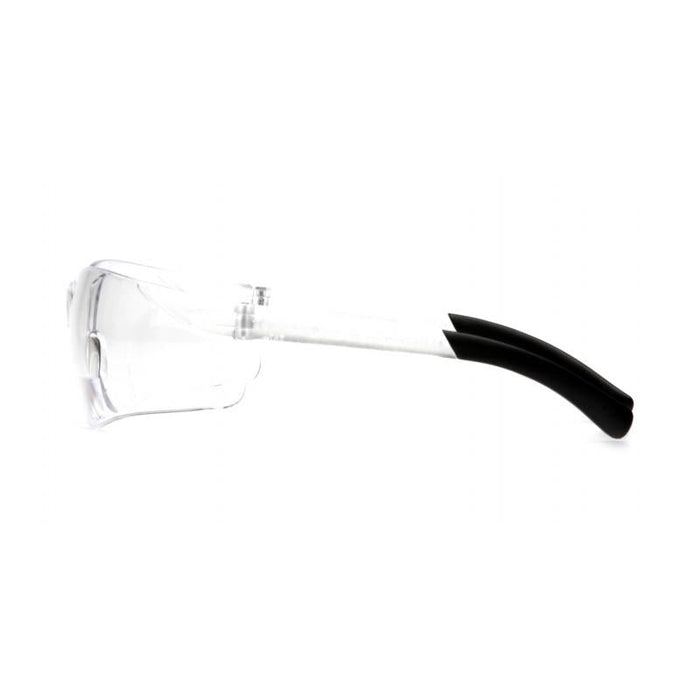 Pyramex S2510R20 Ztek Readers - Clear +2.0 Reader Lens with Clear Temples