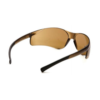 Pyramex S2515S Ztek - Coffee Lens with Coffee Temples