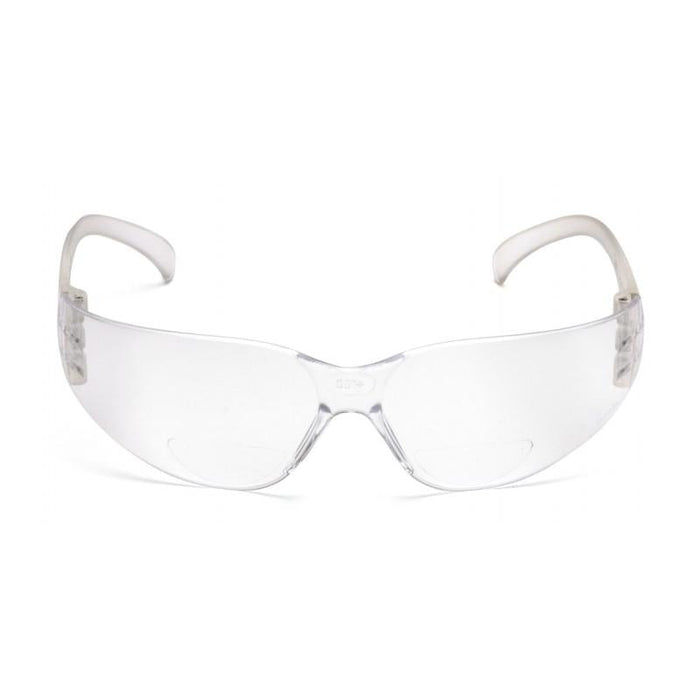 Pyramex S4110R15 Intruder Clear +1.5 Reader Lens with Clear Temples